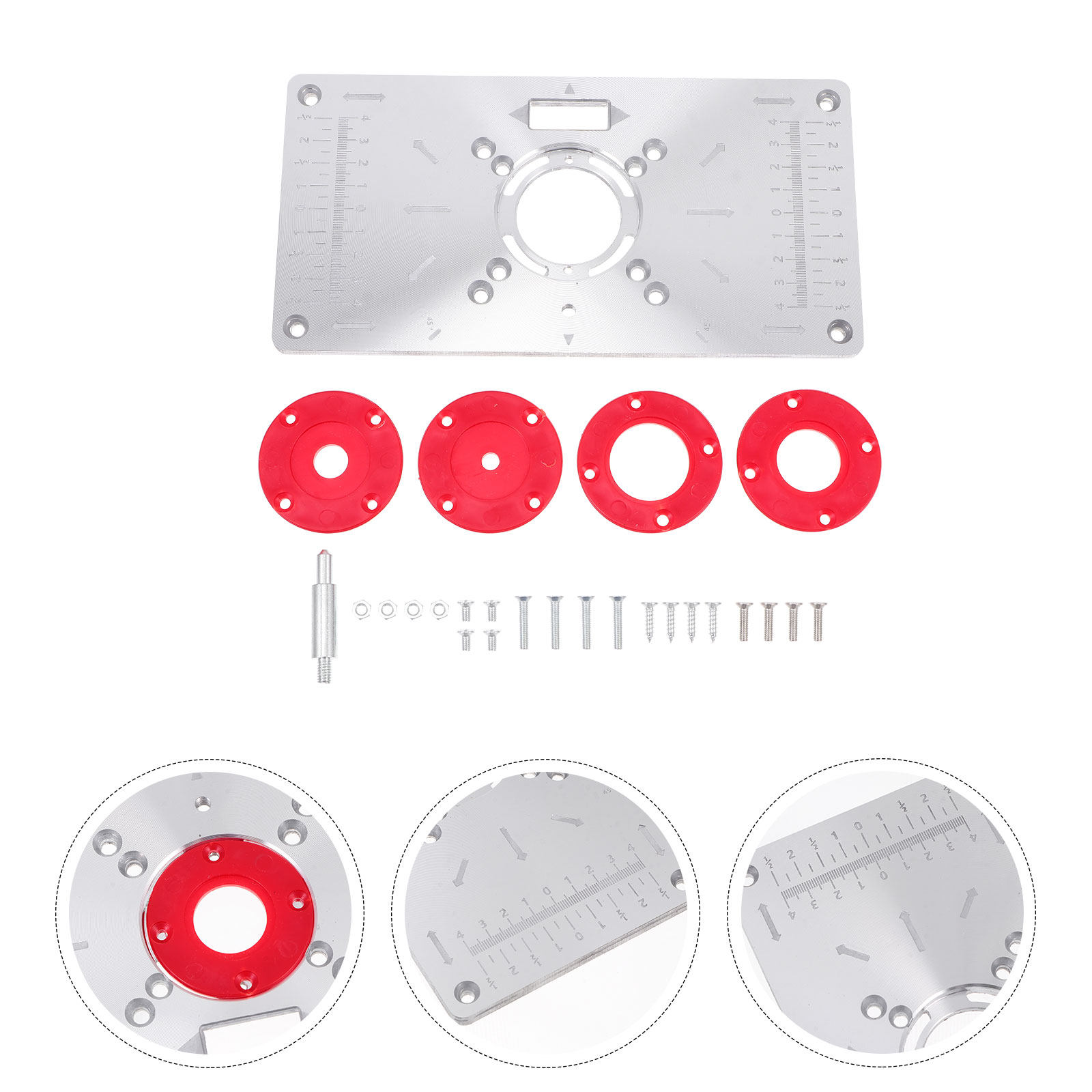Woodworking Routers - 1 set 1 Set Aluminum Alloy