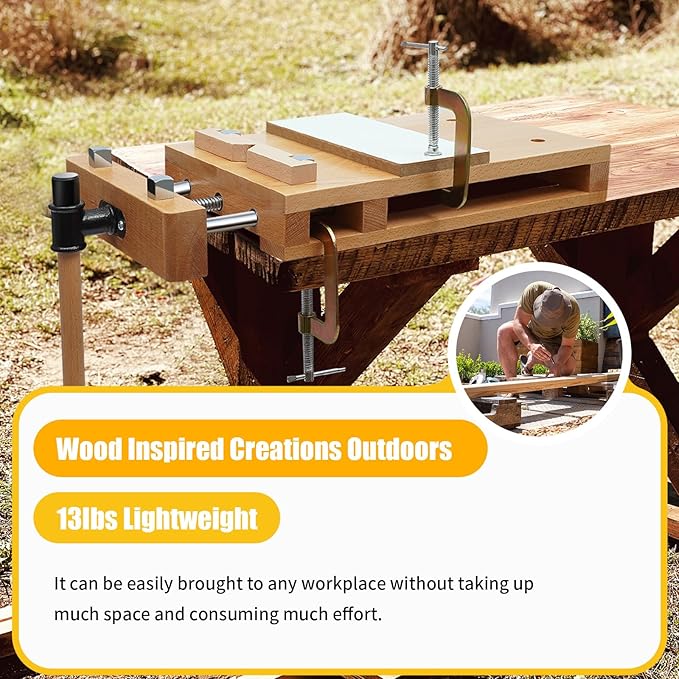 Hard Wood Work Bench Woodworki - Woodworking Vise Types 评论和价格