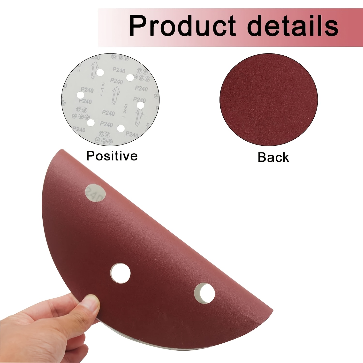 9inch Sandpaper 225mm 6 Hole S - Woodworking Wallpaper 评论和价格