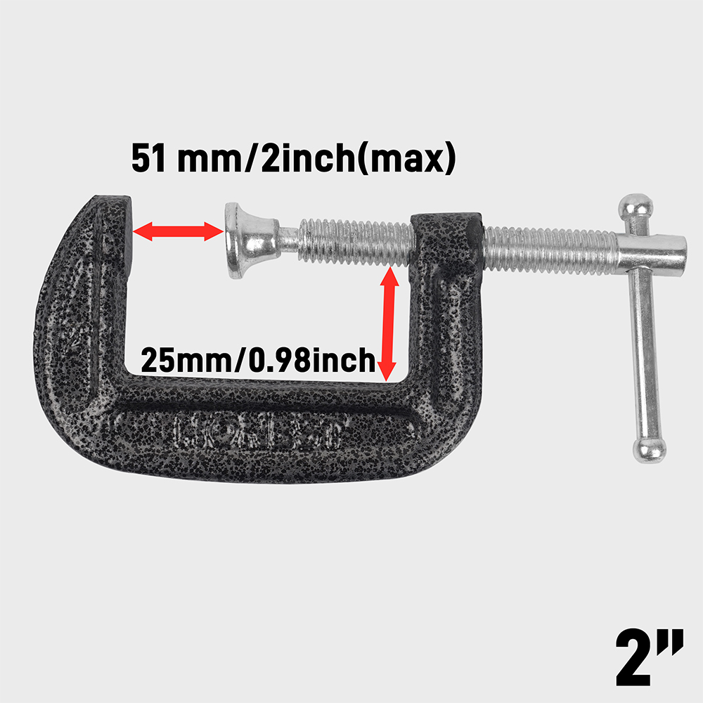 1Pc G-Type Heavy-Duty Woodwork - Woodworking Vise Types 评论和价格