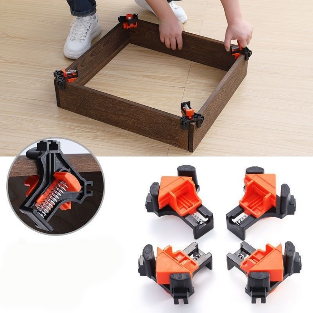 4pcs 90° Right Angle Clamp Fix - Woodworking Carpenter 评论和价格