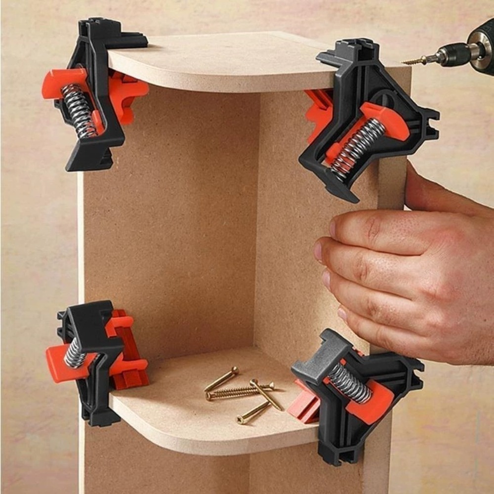 4pcs 90° Right Angle Clamp Fix - Woodworking Carpenter 评论和价格