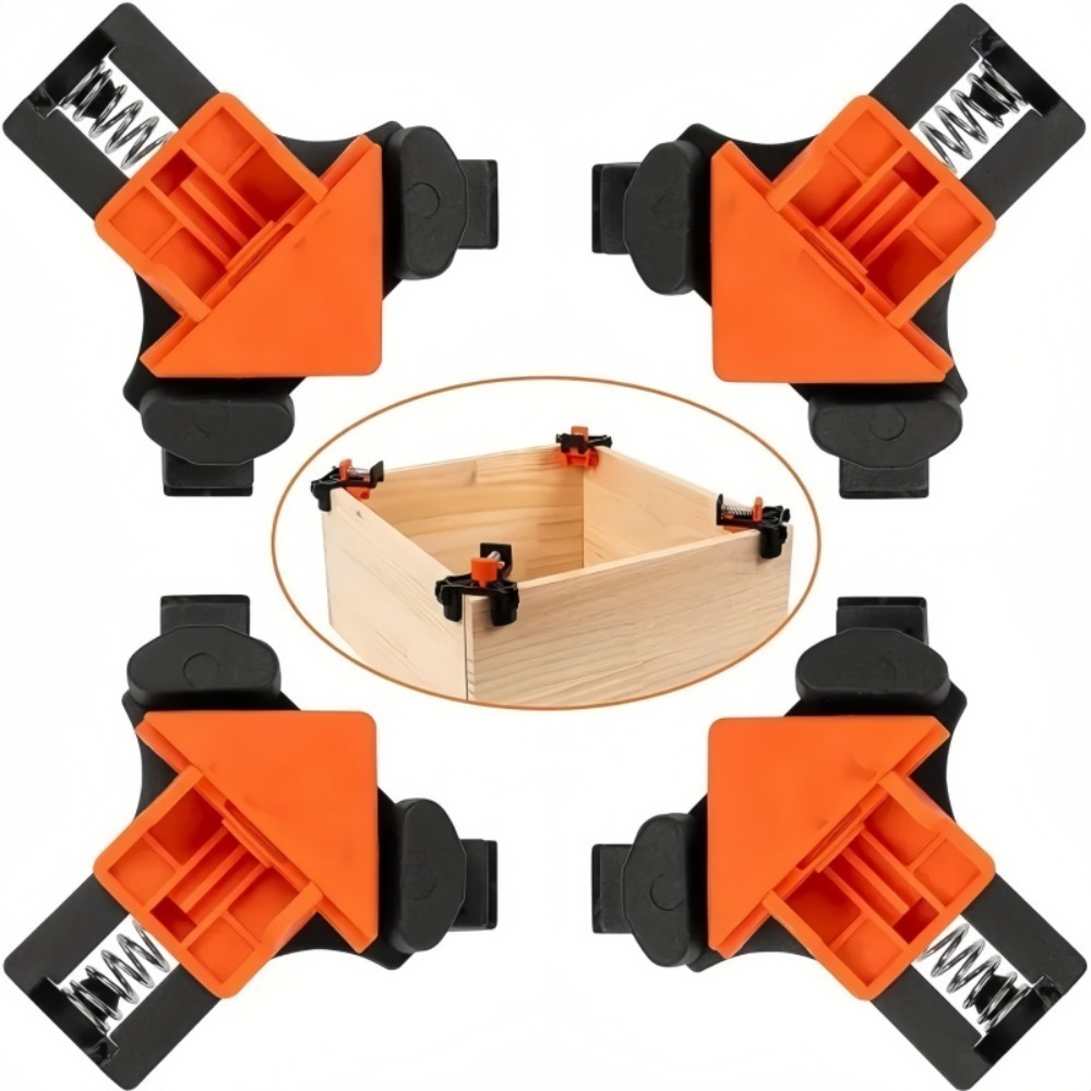 4pcs 90° Right Angle Clamp Fix - Woodworking Carpenter 评论和价格