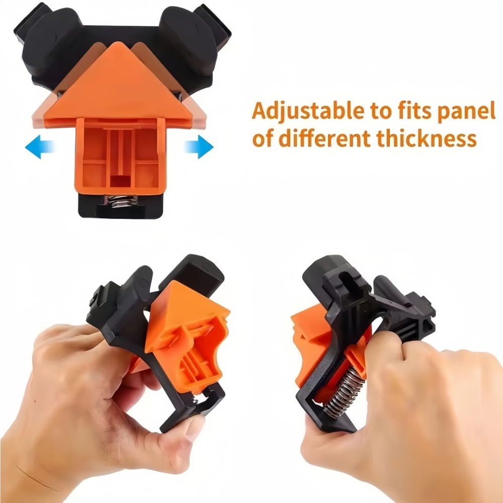 4pcs 90° Right Angle Clamp Fix - Woodworking Carpenter 评论和价格