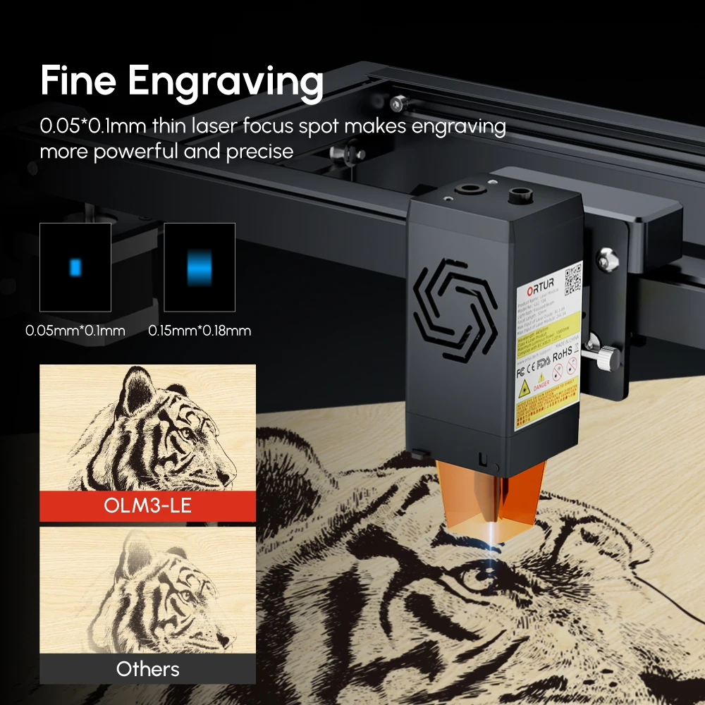 ORTUR OLM3 LE 10w Laser Engrav - Woodworking Apps 评论和价格