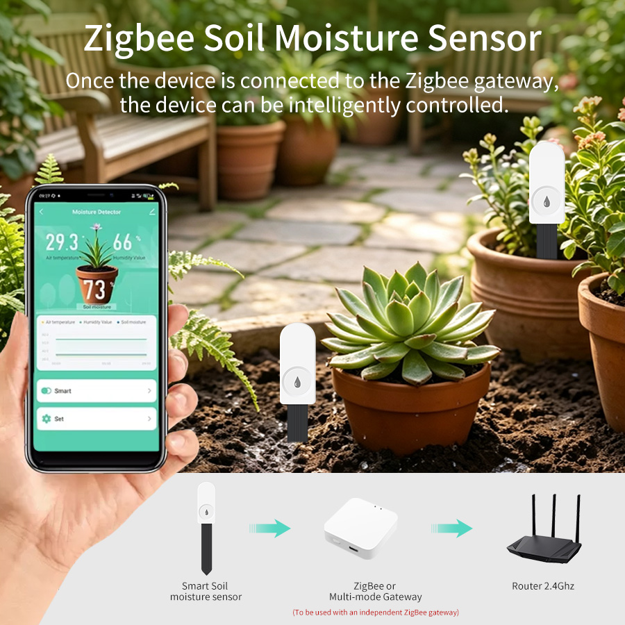 Tuya Zigbee3.0 Soil Moisture S - Woodworking Apps 评论和价格