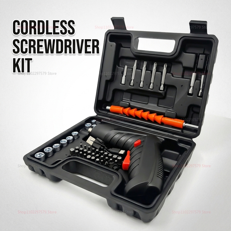 47Pcs Rechargeable Electric Sc - Woodworking Basic Tools 评论和价格