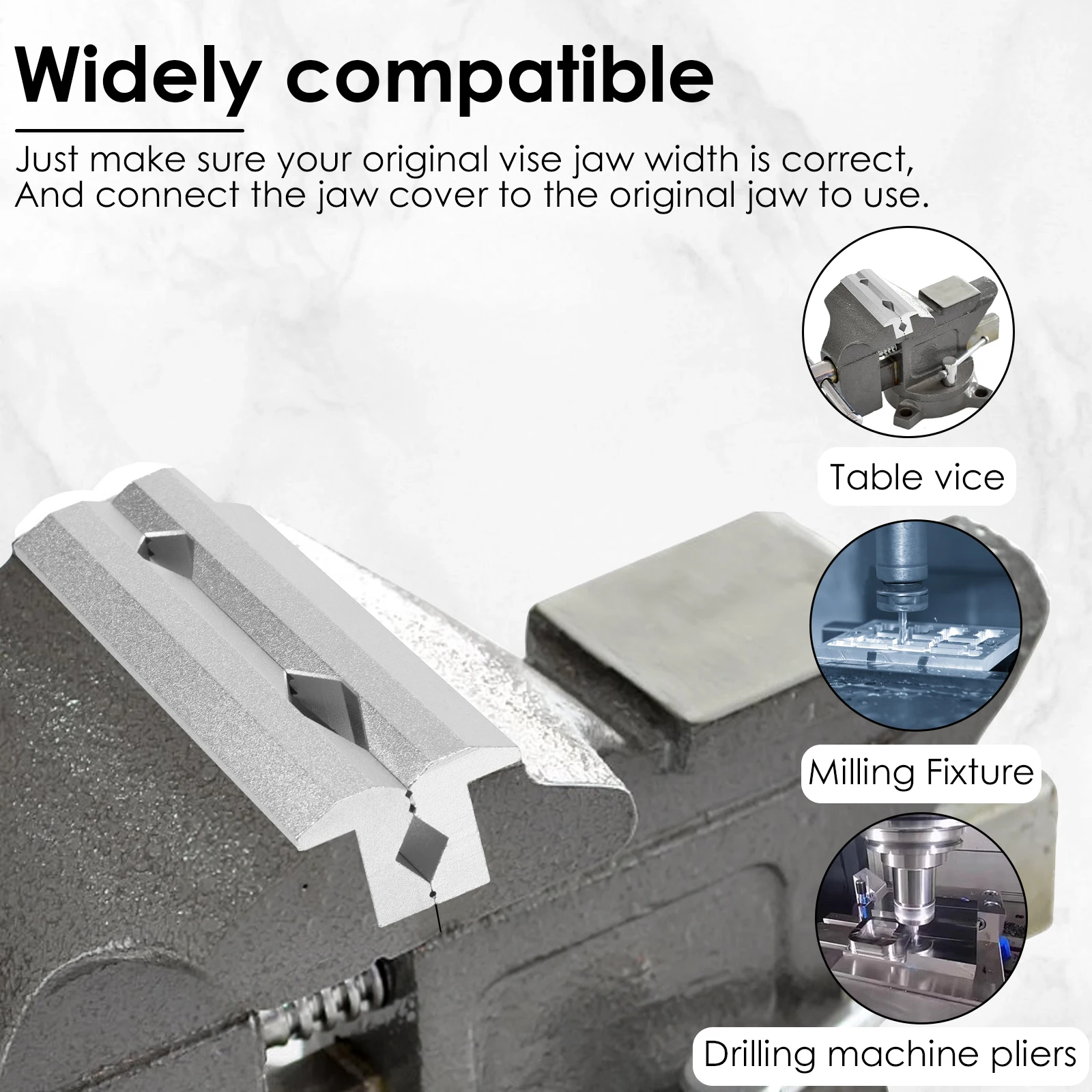 Magnetic Vise Jaws 4/5/6inch V - Woodworking Vise Types 评论和价格