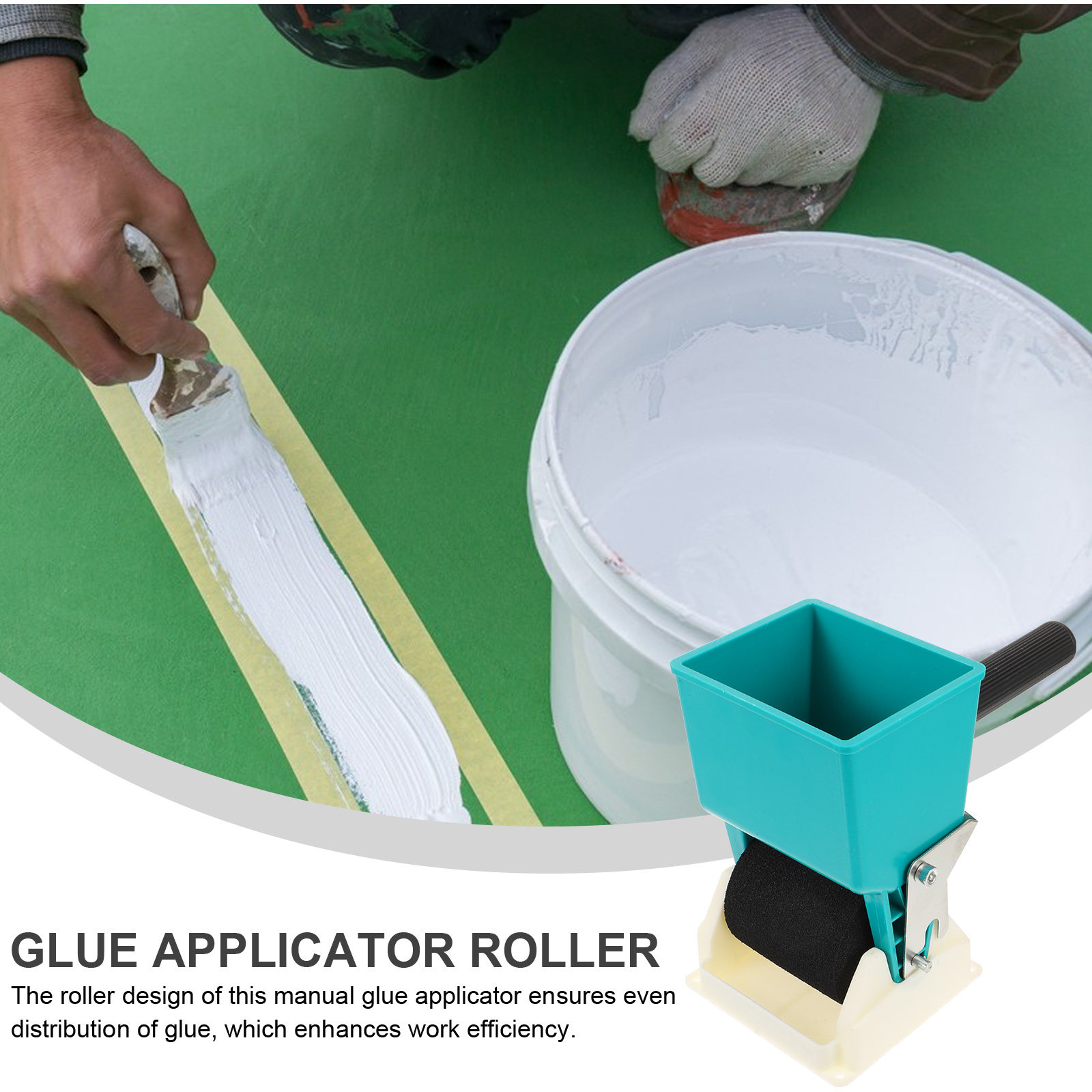 Glue Applicator Roller Handhel - Woodworking Wallpaper 评论和价格
