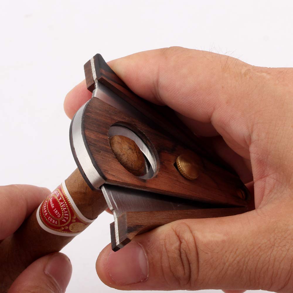Wooden Cigar Cutter Scissors K - Woodworking Veneer Cutter 评论和价格