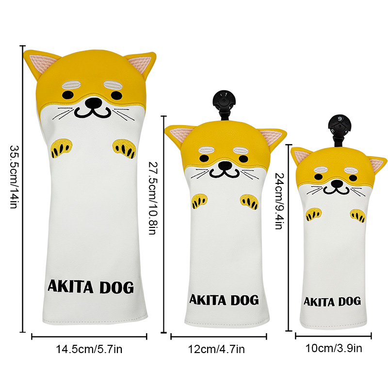 Golf Club Headcovers Set Dog C - Woodworking Hobbies 评论和价格