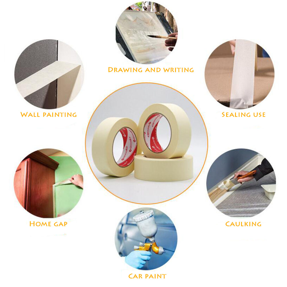 5PCS 20M Low Viscosity White M - Woodworking Mask 评论和价格