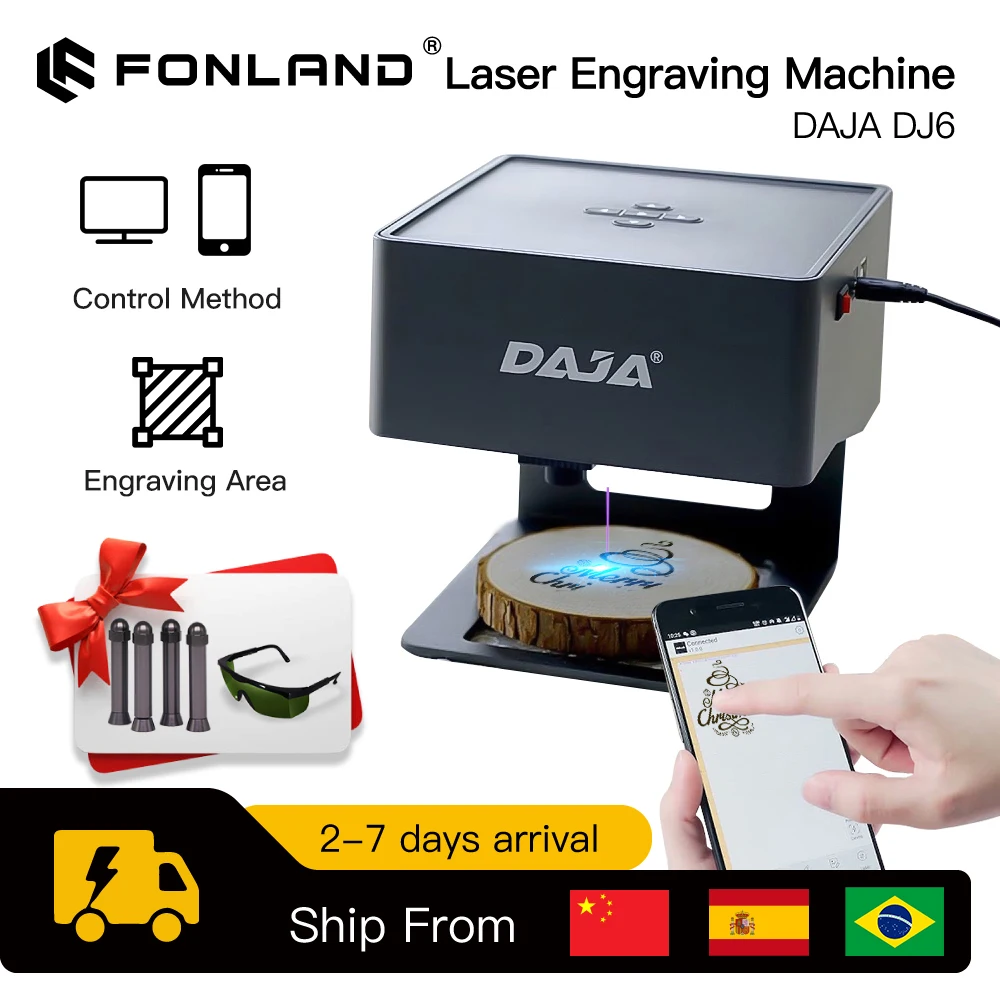DAJA Laser Engraver CNC DIY DJ - Woodworking Veneer Cutter 评论和价格