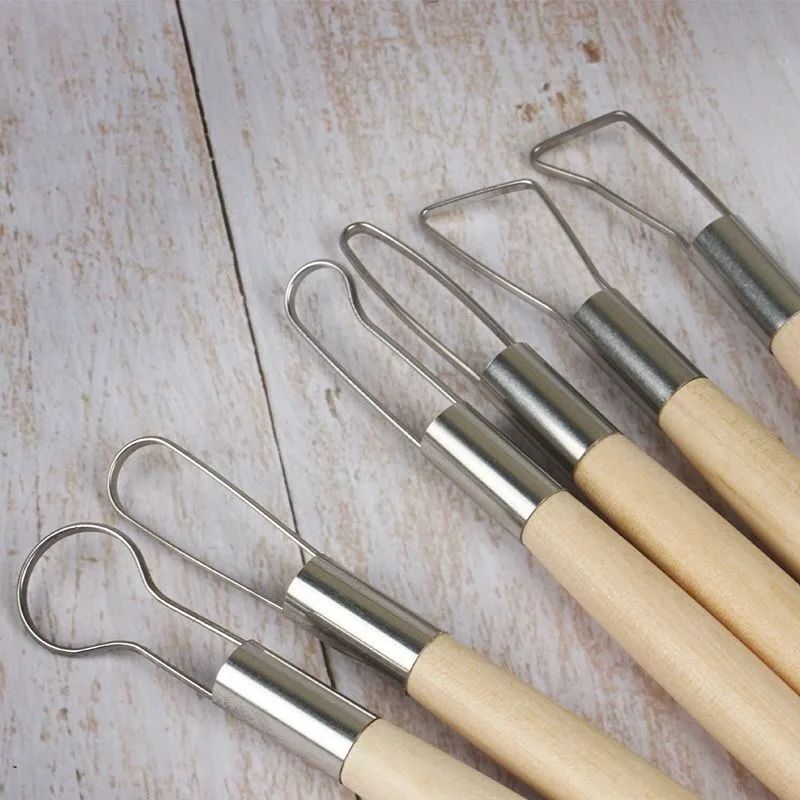 6 Pcs Steel Hoop Molds Scraper - Woodworking Veneer Cutter 评论和价格