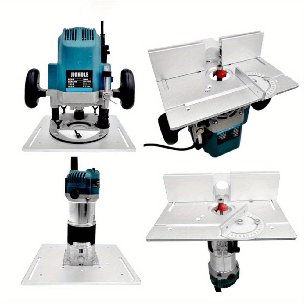 Aluminum Router Desktop Insert - Woodworking Routers 评论和价格