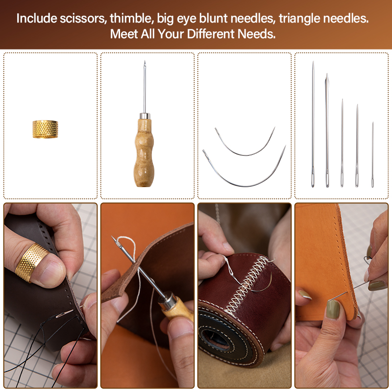WUTA Leather Repair Kit Shoe S - Woodworking Basic Tools 评论和价格