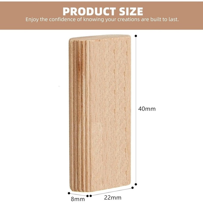 SHGO 110Pcs Beech Wood Movable - Woodworking Domino 评论和价格