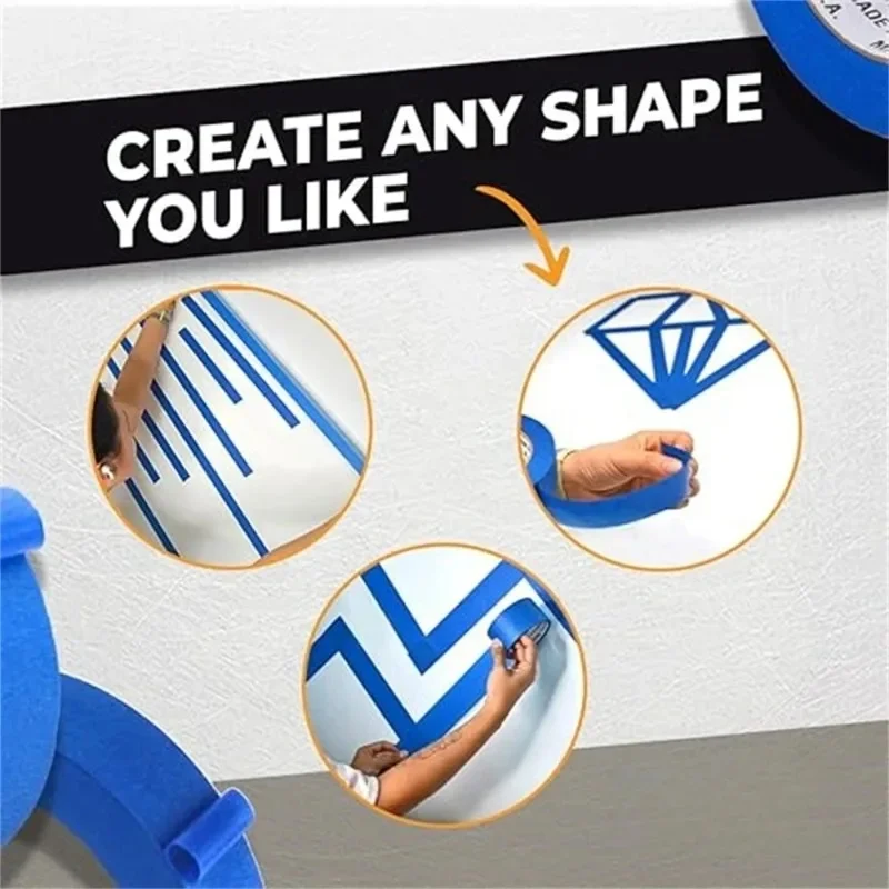 3 Roll/Set Paint Tape Multi-Su - Woodworking Mask 评论和价格